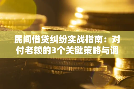 济南民间借贷纠纷实战指南：对付老赖的3个关键策略与调解盲区解析