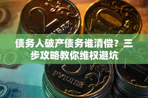 济南债务人破产债务谁清偿?三步攻略教你维权避坑 济南债务人破产债务谁清偿?三步攻略教你维权避坑